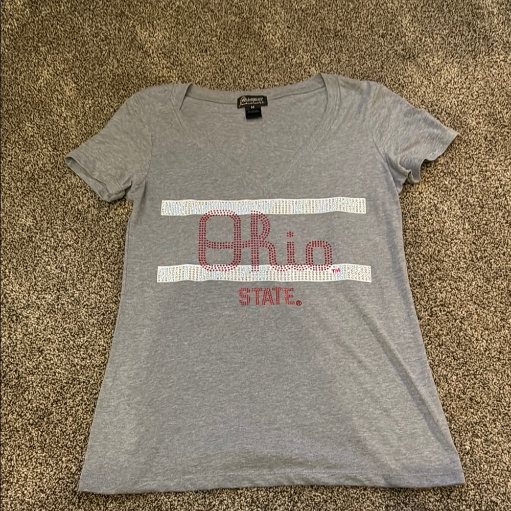 Gray Ohio State T-Shirt